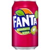 Fanta Strawberry Kiwi Bibita Gusto Fragola e Kiwi da 330 ml