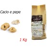 Puglialimentari Tarallucci Gusto Cacio e Pepe Busta da 1 Kg