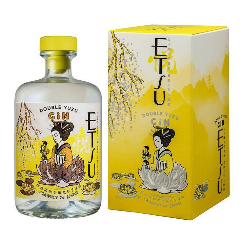 Etsu Japanese Gin Double Yuzu 38Â° cl.70