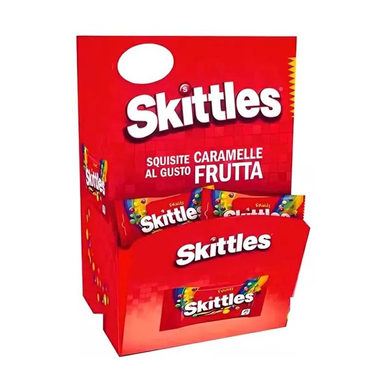 Skittles Fruit Espositore a Bocca di Lupo da gr.38 in 42 confezioni