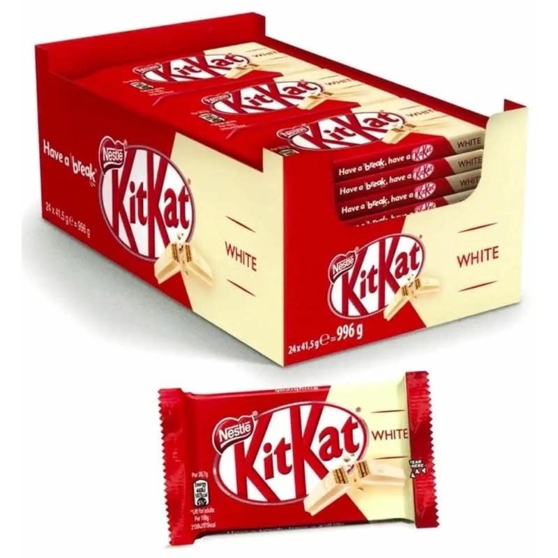 Nestle' KitKat White da 24 Snack da 41 gr