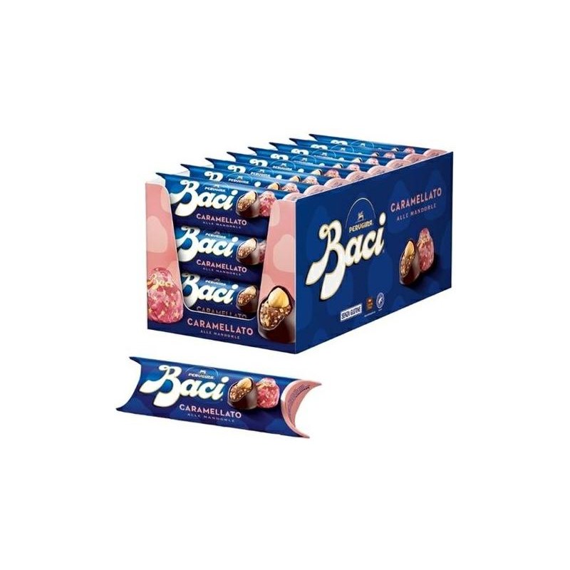 Baci Perugina Tubo Caramellato alle Mandorle x3 Nestle' gr. 37,5x21