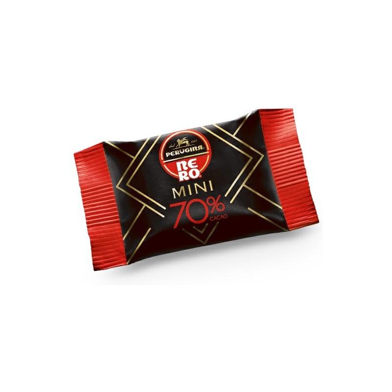 Nero Perugina Mini Lastrine 70% 750 gr pz.125