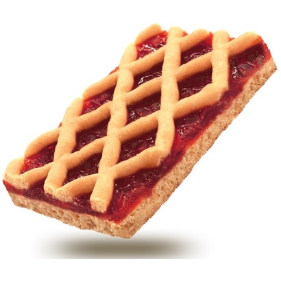 Falcone Cuor di Crostata Frutti Rossi Espositore da 13 pezzi da 60 gr