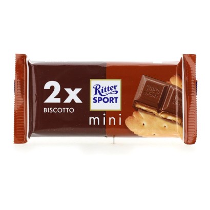 Ritter Sport Mini Duo Biscotto gr.33 x28 pezzi