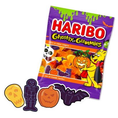 Ghostly Gummies Caramelle Gommose Haribo gr.100