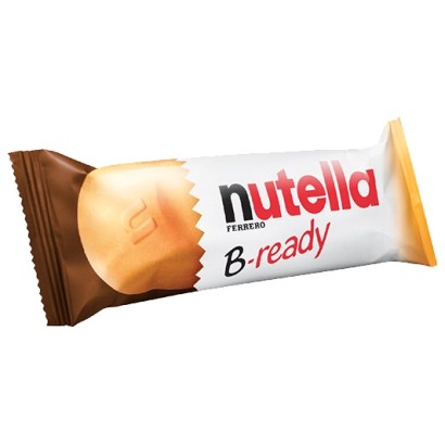 Ferrero Nutella B-Ready Snack Croccante Ripieno di Nutella Confezione da 36 pezzi