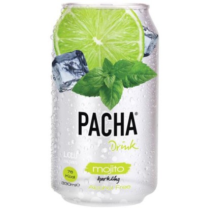 Pacha Drink Mojito Bevanda Analcolica Lattine da 330ml