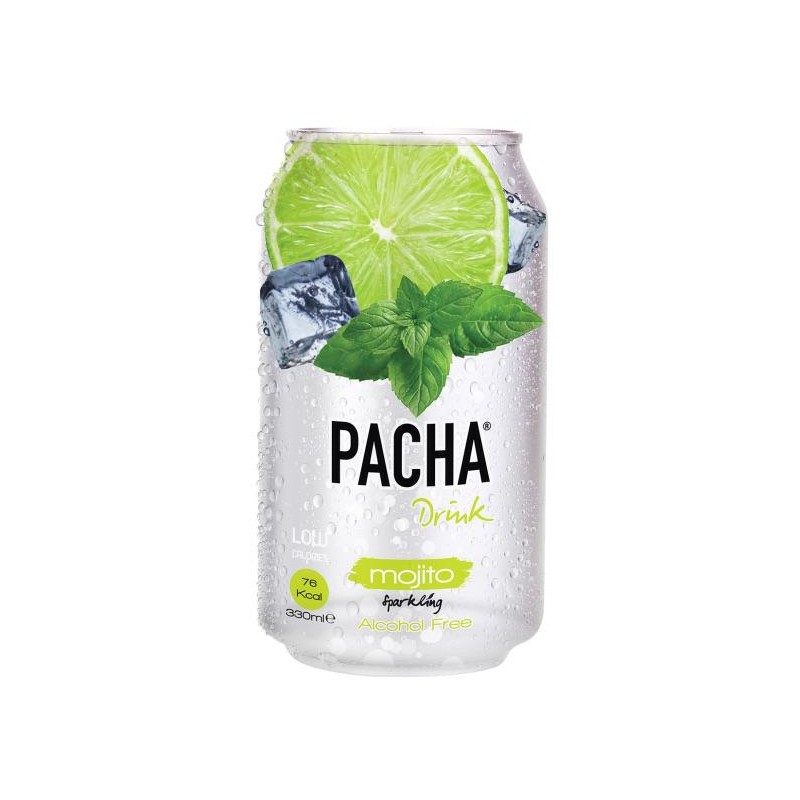 Pacha Drink Mojito Bevanda Analcolica Lattine da 330ml