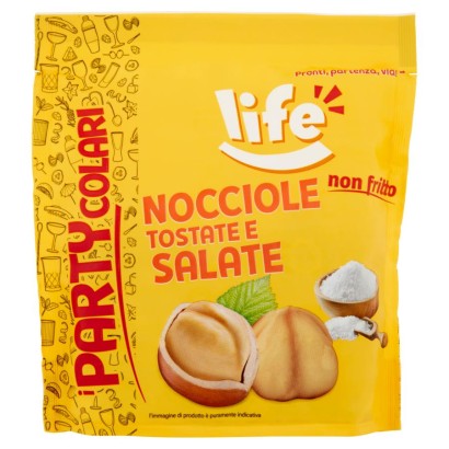  Nocciole Tostate e Salate PARTYcolari Life 100g