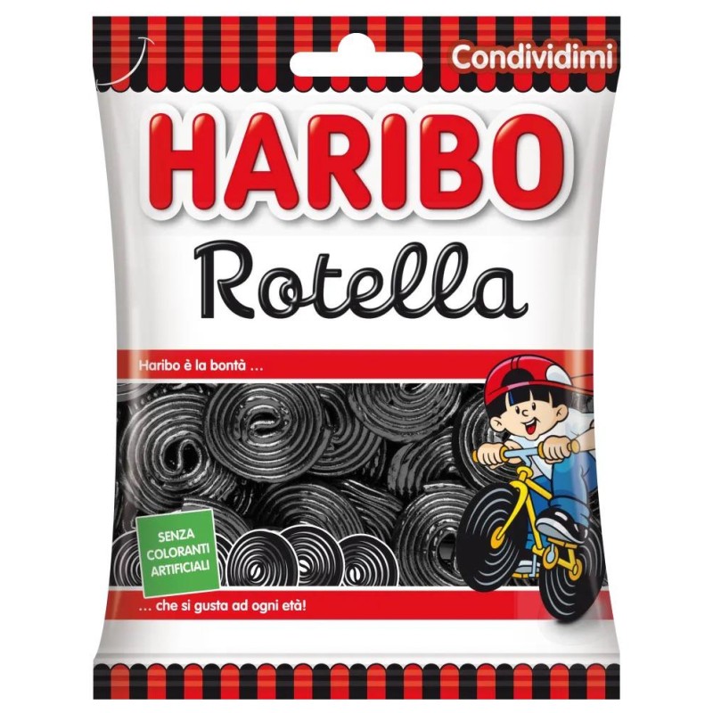 Haribo Rotelle Gommose busta da 100 grammi