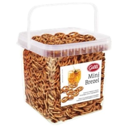 Mini Brezel Croccanti Secchio 1,2 Kg Gilli