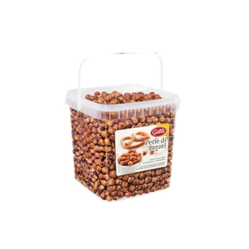 Perle di Brezel Croccanti Secchio 1,6 Kg Gilli