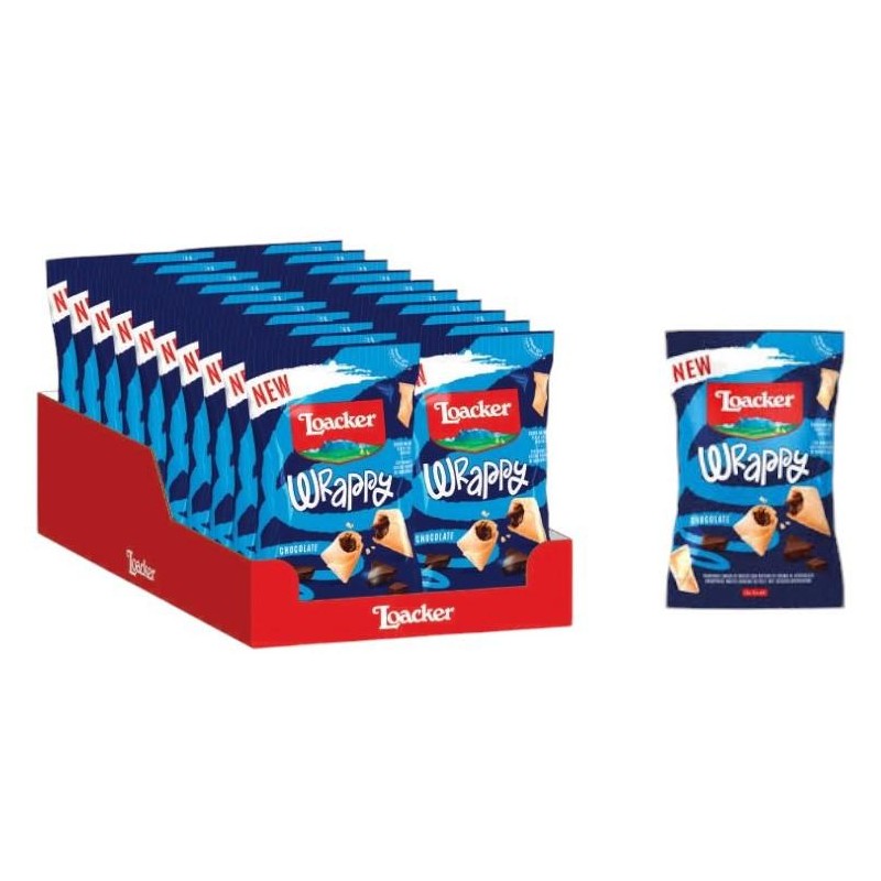 Loacker Wrappy Cioccolato Expo gr.50x20