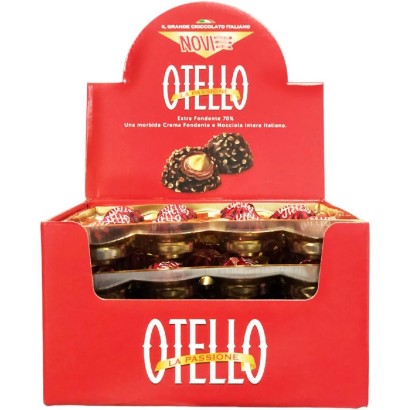 Otello Novi Praline di Cioccolato Extra Fondente 70% Expo da 56 pezzi