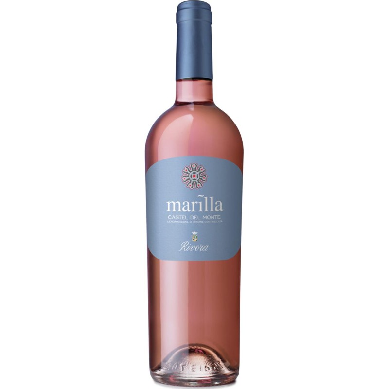 Vino Rosato 2023 Marilla Castel del Monte D.O.C. 75 cl Freschezza Fruttata per Ogni Tavola