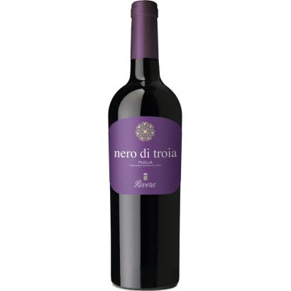 Vino Rosso 2021 Nero di Troia G.D.O. Puglia I.G.T. 75 cl Intenso e Speziato per Piatti Ricchi