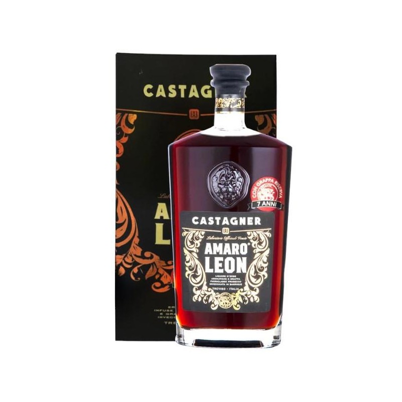 Liquore Amaro Leon 7 Anni Astucciato cl 70 Vol 33% Castagner