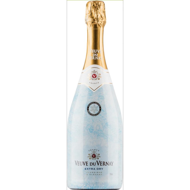 Veuve Du Vernay Extra Dry Termo Sleeve Blu cl 75