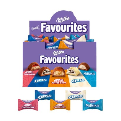 Milka Favourites Cioccolatini Ripieni 1kg (da 108pz)