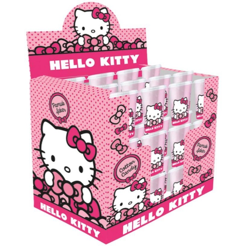 Lolliboni Hello Kitty Candy Floss Zucchero Filato gr.20x36