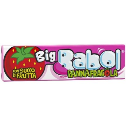 The Big Babol Panna e Fragola 24 pezzi