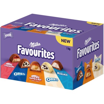 Milka Favourites Cioccolatini Ripieni 1kg (da 108pz)