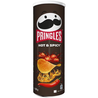 Pringles Patatine Gusto Flame Spicy?ä Bbq Flavour Tubo da 175 grammi