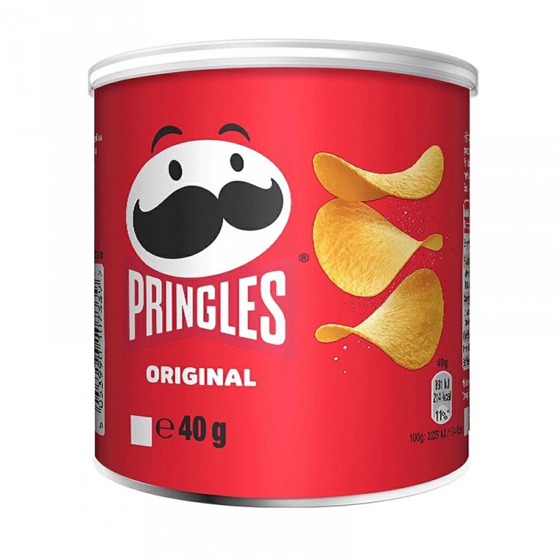 Pringles 12 Tubi Original Patatine gusto classico da 40 grammi