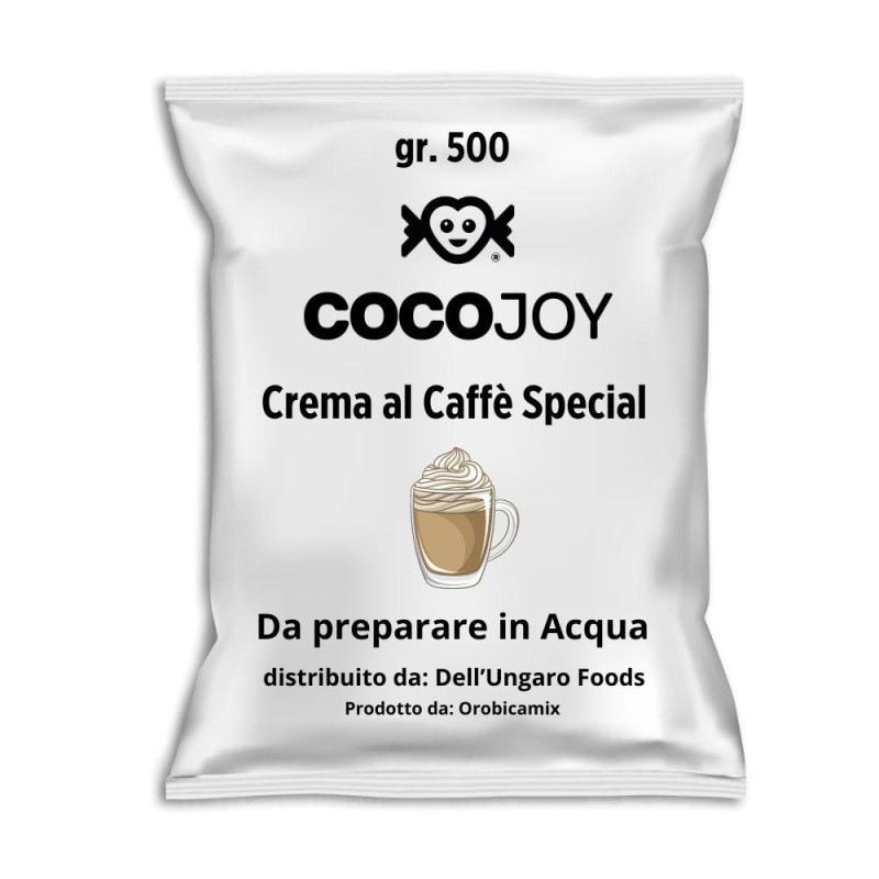 Cocojoy Preparato in Polvere per Crema Caff Special Busta da 500 gr Senza Glutine