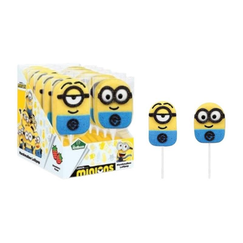 Rossini's Marshmallow Minions Gusto Fragola Espositore da 12pz da 45gr