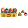 Rossini's Lecca Lecca Lolli Poop Scherzosi Lecca Lecca Gusto Frutta 24pz x 35g