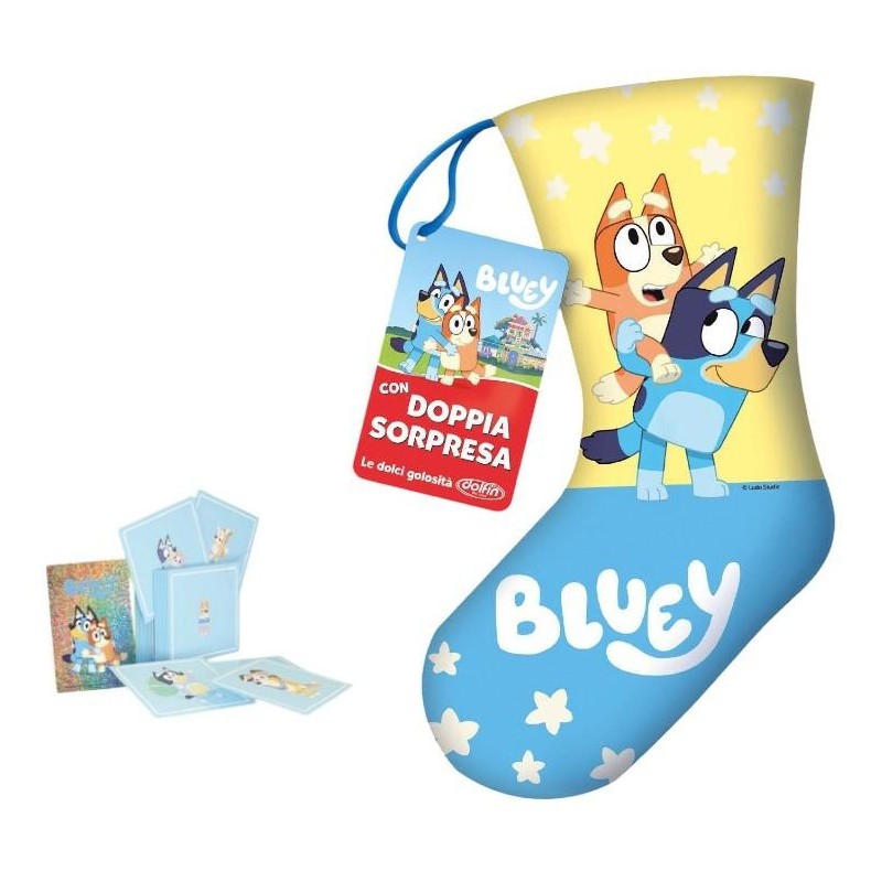 Maxi Calza Befana Bluey con Dolci gr.235 Dolfin