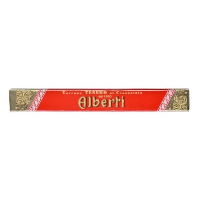 Torrone Tenero al Cioccolato Strega Gr.43x25