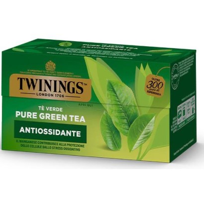 Twinings Tea Verde Pure Green Te da 25 filtri