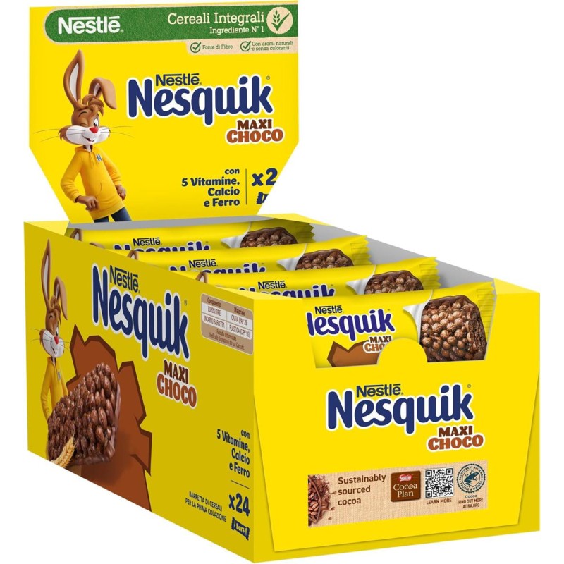 Nesquik Maxi Choco Barretta Fitness gr.25x24 Nestle