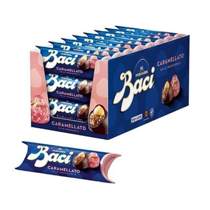 Baci Perugina Tubo Caramellato alle Mandorle x3 Nestle' gr. 37,5x21