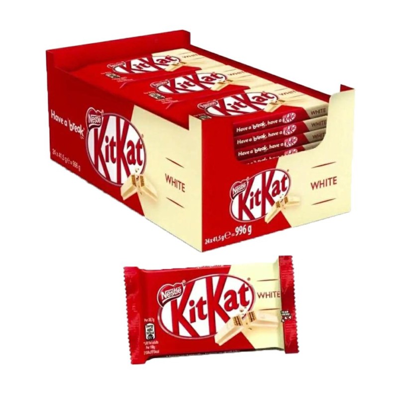 Nestle' KitKat White da 24 Snack da 41 gr