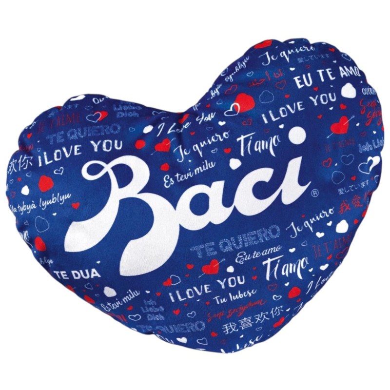 Baci Perugina Cuscino Ti Amo San Valentino con Cioccolatini all' Interno 75gr