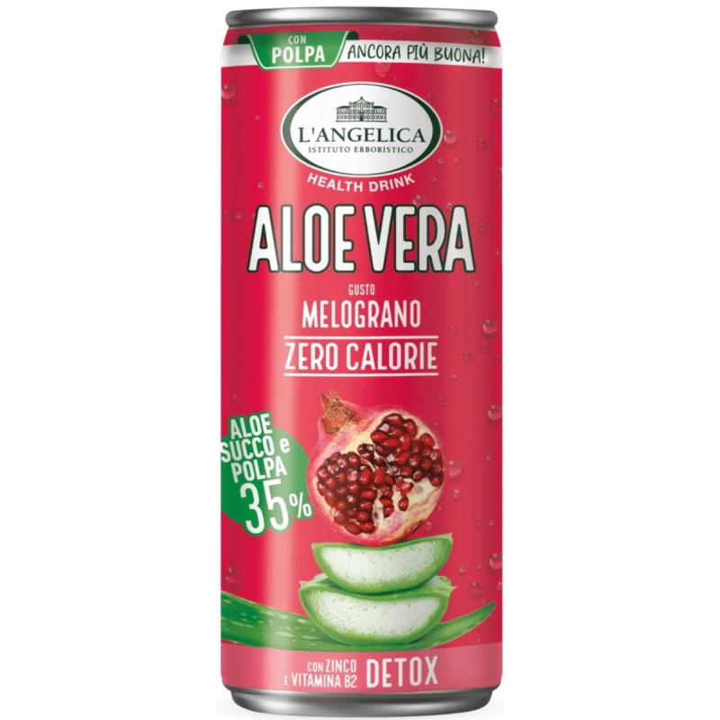 Aloe Vera gusto Melograno 35% ml.240 da 12 bottiglie - Energia e Benessere