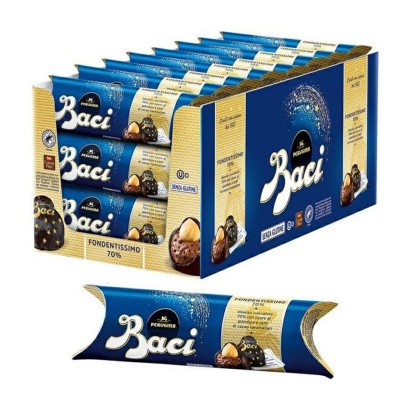 Baci Perugina Tubo Fondentissimo x3 Nestle' gr.37,5x21