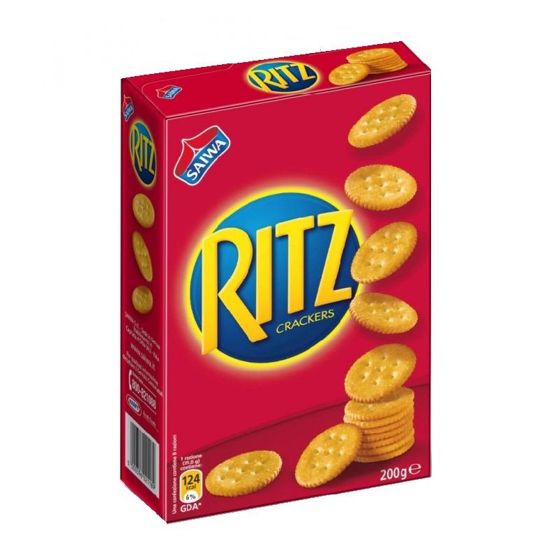 Ritz Original Crackers Salatini Cotti al Forno Scatola 200g