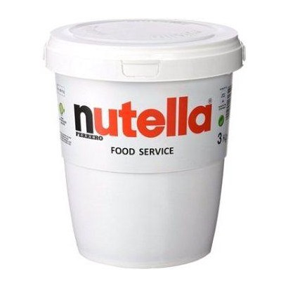 Nutella Ferrero Crema Spalmabile Secchiello da 3 Kg