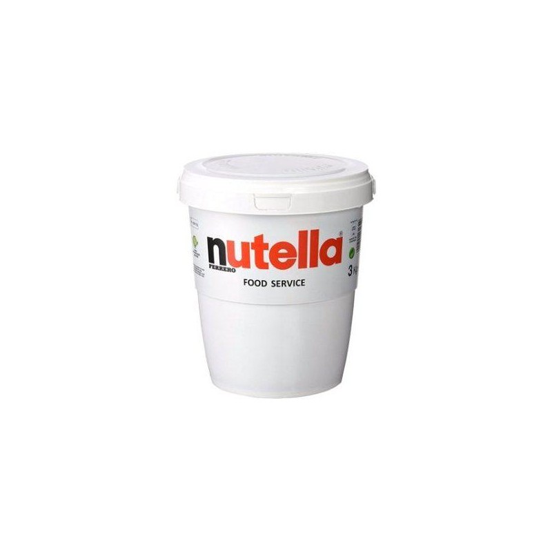 Nutella Ferrero Crema Spalmabile Secchiello da 3 Kg