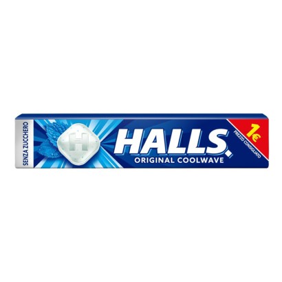 Halls Original Coolwave SENZA Zucchero gr.32x20