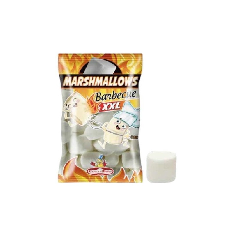 Marshmallows Barbecue XXL Busta da 350gr - Marshmallows da Spiedo