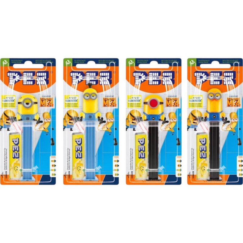 PEZ Minions 17g - Gioco Caramelline Casa del Dolce