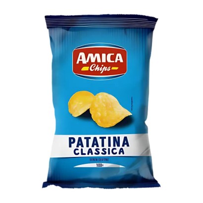 Amica Chips La Patatina Originale Senza Glutine Busta da 100 gr