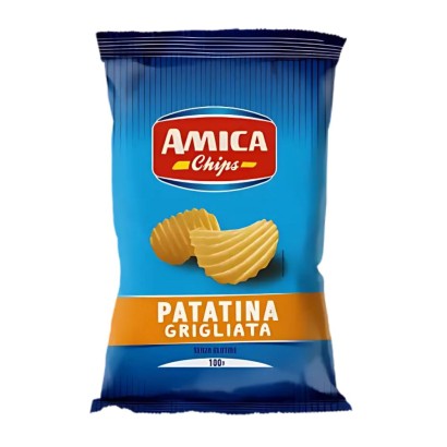 Amica Chips La Patatina Grigliata Senza Glutine Busta da 100 gr