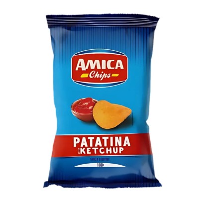 Amica Chips La Patatina Ketchup Senza Glutine Busta da 100 gr